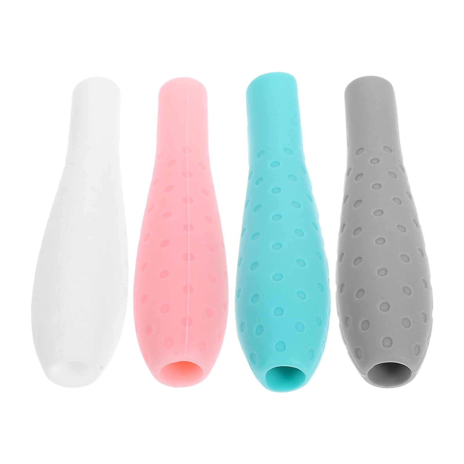 KONTONTY 4pcs Ergonomic Silicone Grip Holder for Comfortable and Secure ...