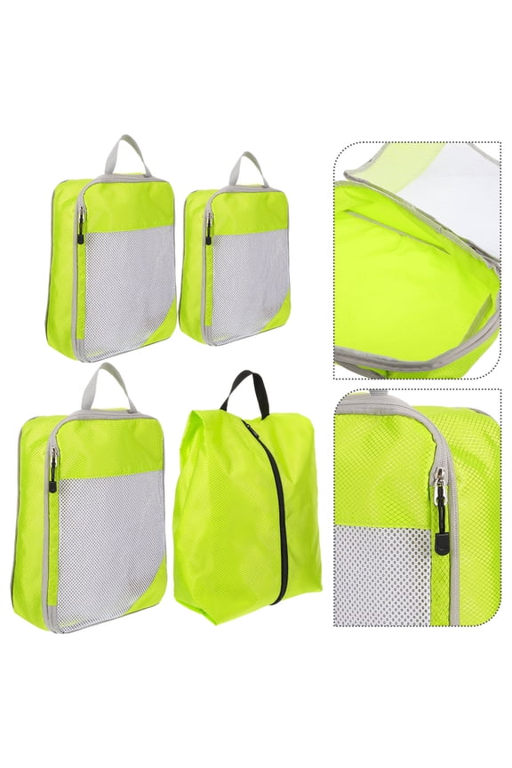 4-Pack Suitcase Compression Bags for Business Travel and Travel Essentials