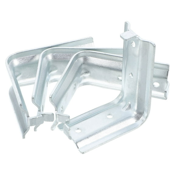 KONTONTY 4pcs Universal Fire Extinguisher Wall Bracket Heavy Duty Dual Heads Fire Extinguisher Mount Holders for Home Offices Easy Installation Supplies