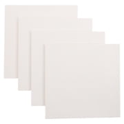 KONTONTY 4Pcs White Absorbent Blotter Paper for Flower Pressing DIY Craft Projects