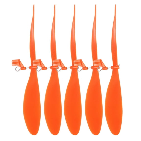KONTONTY 5 Sets Model Airplane Large Propeller DIY Aircraft Accessories Students Plastic Propeller Blades for Helicopter Model RC Planes Science Projects