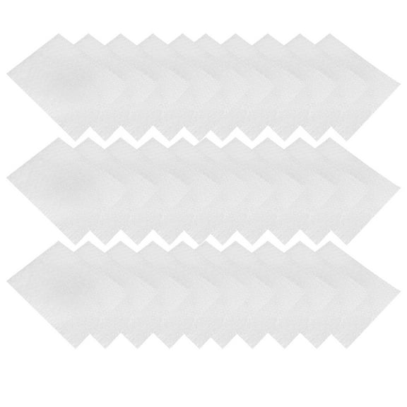 KONTONTY 50Pcs White Bubble Bag for Mailing with Protective Bubble Lined Interior and Self Seal Closure