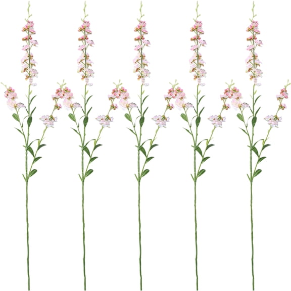 KONTONTY 5Pcs Assorted Color Fake Flower Centerpieces for Kitchen Table