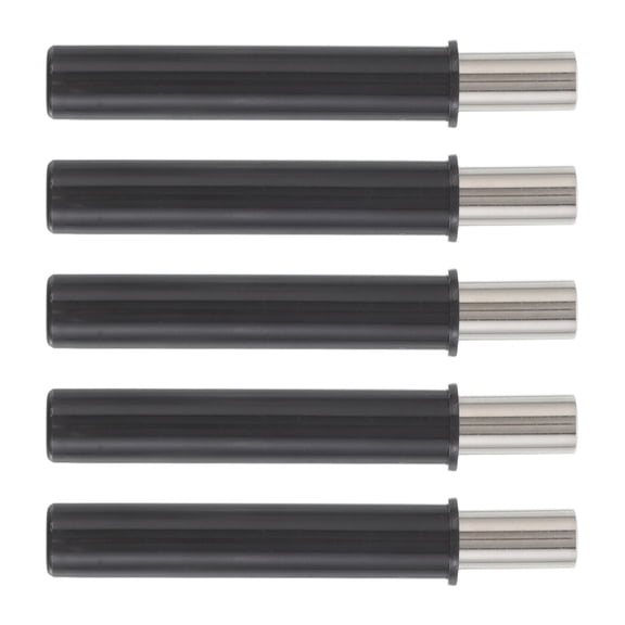 KONTONTY 5Pcs Soft Quiet Close For Cabinet Door Black Soft Close Damper For Kitchen Bathroom Office