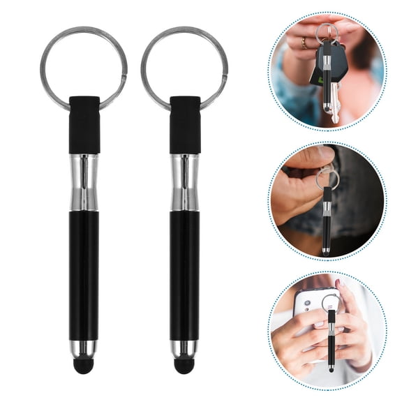 KONTONTY 6-Pack Alloy Stylus Pens for Touchscreen Devices, 3.93 x 0.35 x 0.35 inches, and Precise