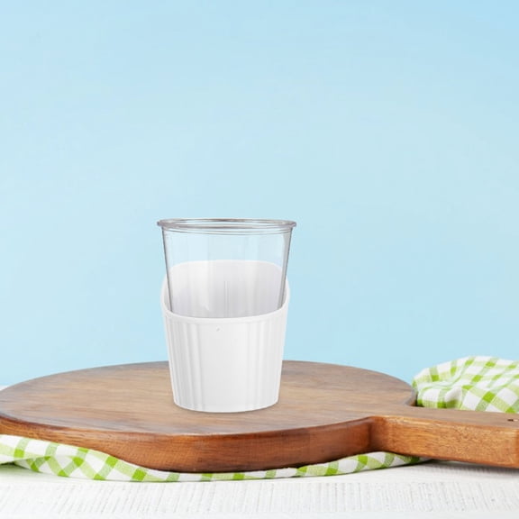 KONTONTY Back to School 6Set Antislip Bottom Insulated Cup Holder Cup Sleeves for Cold Drinks for General Users