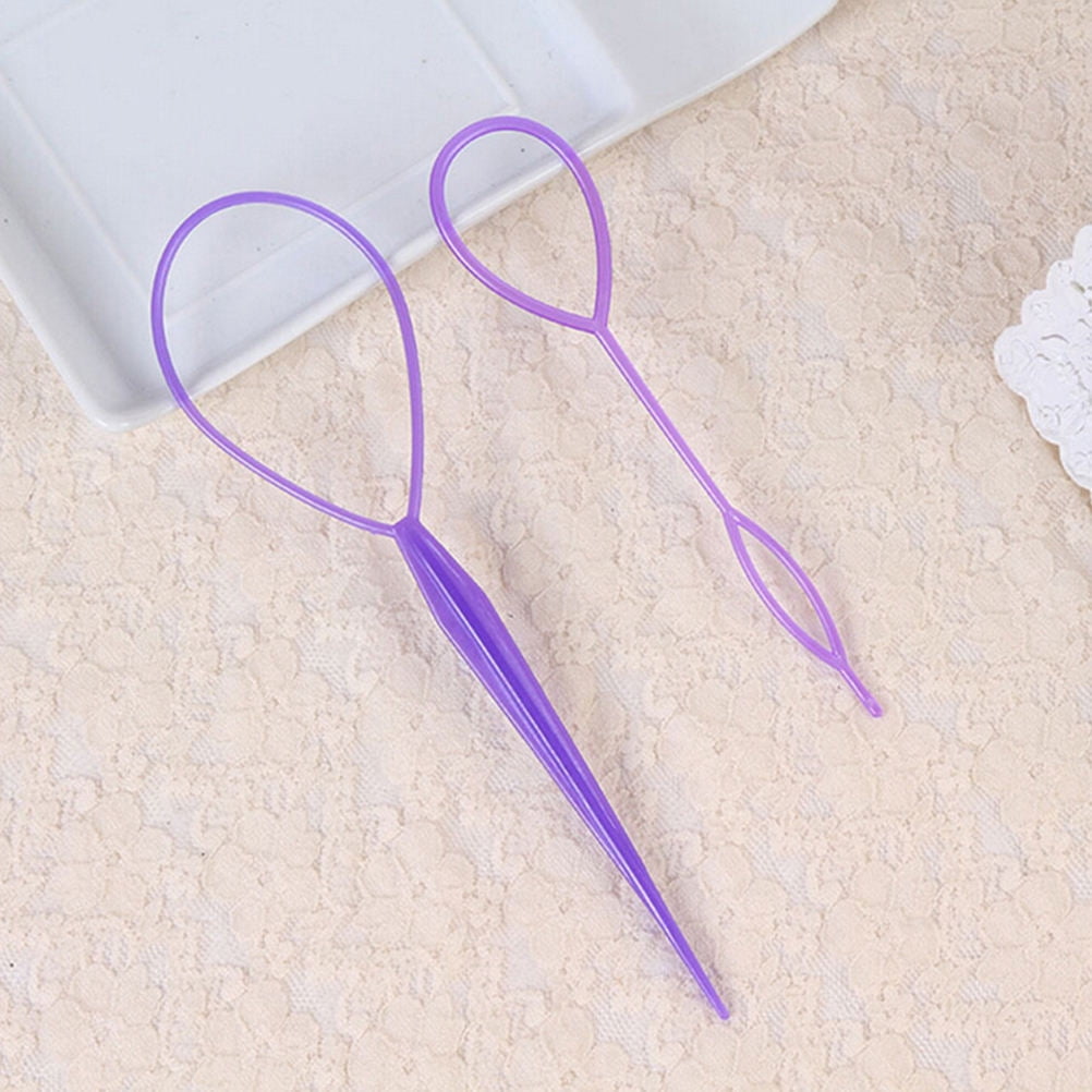 KONTONTY 8Pcs Hair Braid Tool Plastic for DIY Hairstyle Women Girls ...