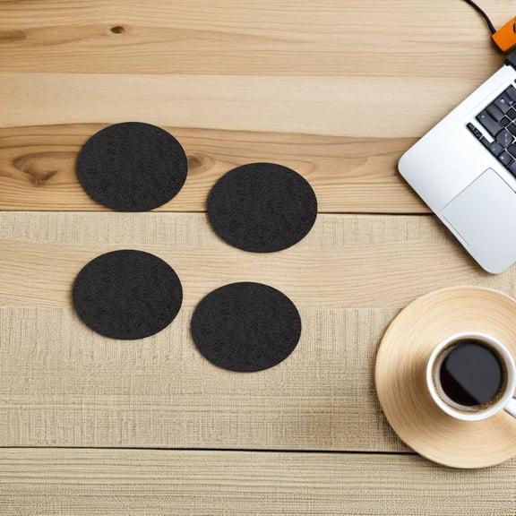 KONTONTY 8Pcs Home Fireproof Insulation Mat with Heat Resistant Aluminum Back and Sturdy Design