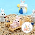 thumbnail image 1 of KONTONTY 8-Piece Assorted Color Resin Figurines for Home and Garden Decoration Set, 1 of 7