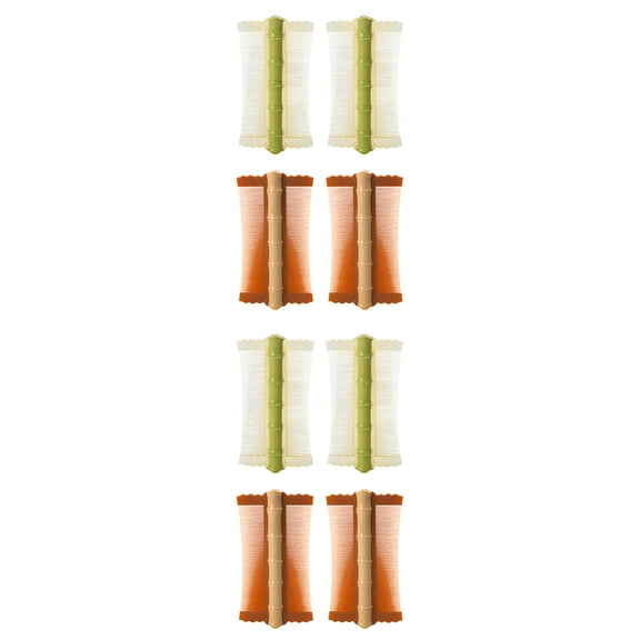 KONTONTY 8Pcs Small Hair Combs for Daily Use and Headache Relief with Fine Tooth and Plastic Material in Green