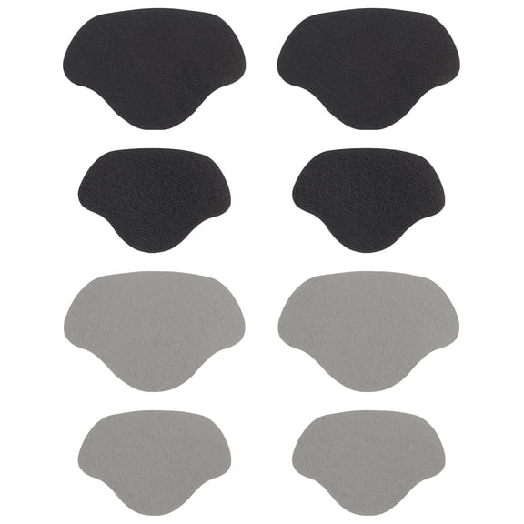 KONTONTY Grey Self Adhesive Sneaker Heel Pads for Comfort and Performance Daily Footwear Cushioning