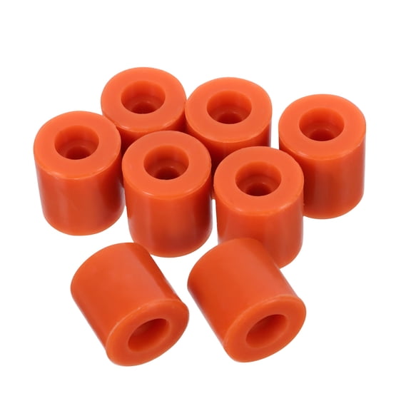 KONTONTY Orange Silicone Spacers for 3D Printers, Set of 8, and Stable Printer Accessories