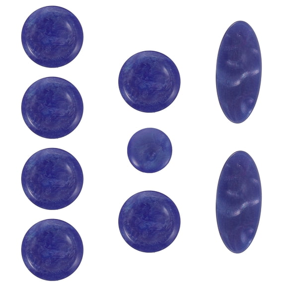 KONTONTY 9-Piece Plastic Saxophone Key Covers Set for Music Practice and Instrument