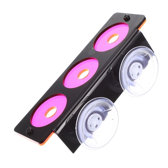 KONTONTY Acrylic Coral Rack Base Red for Fish Tank Coral Storage and Reef Breeding