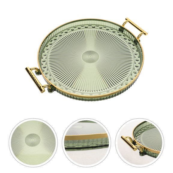 KONTONTY Afternoon Tea Tray Rustic Tableware Holding 1Pack Back to School