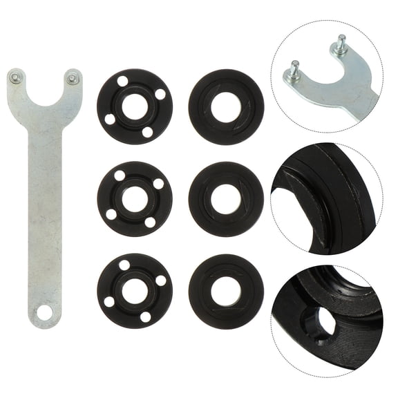 KONTONTY Angle Wrench Kit 1Set for Maintenance and Repair in Carbon Steel 4.00X4.00X0.50Cm