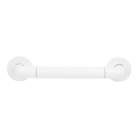 KONTONTY White Stainless Steel Grab Bar for Bathroom Non Slip Safety Handrail with Thickened Design