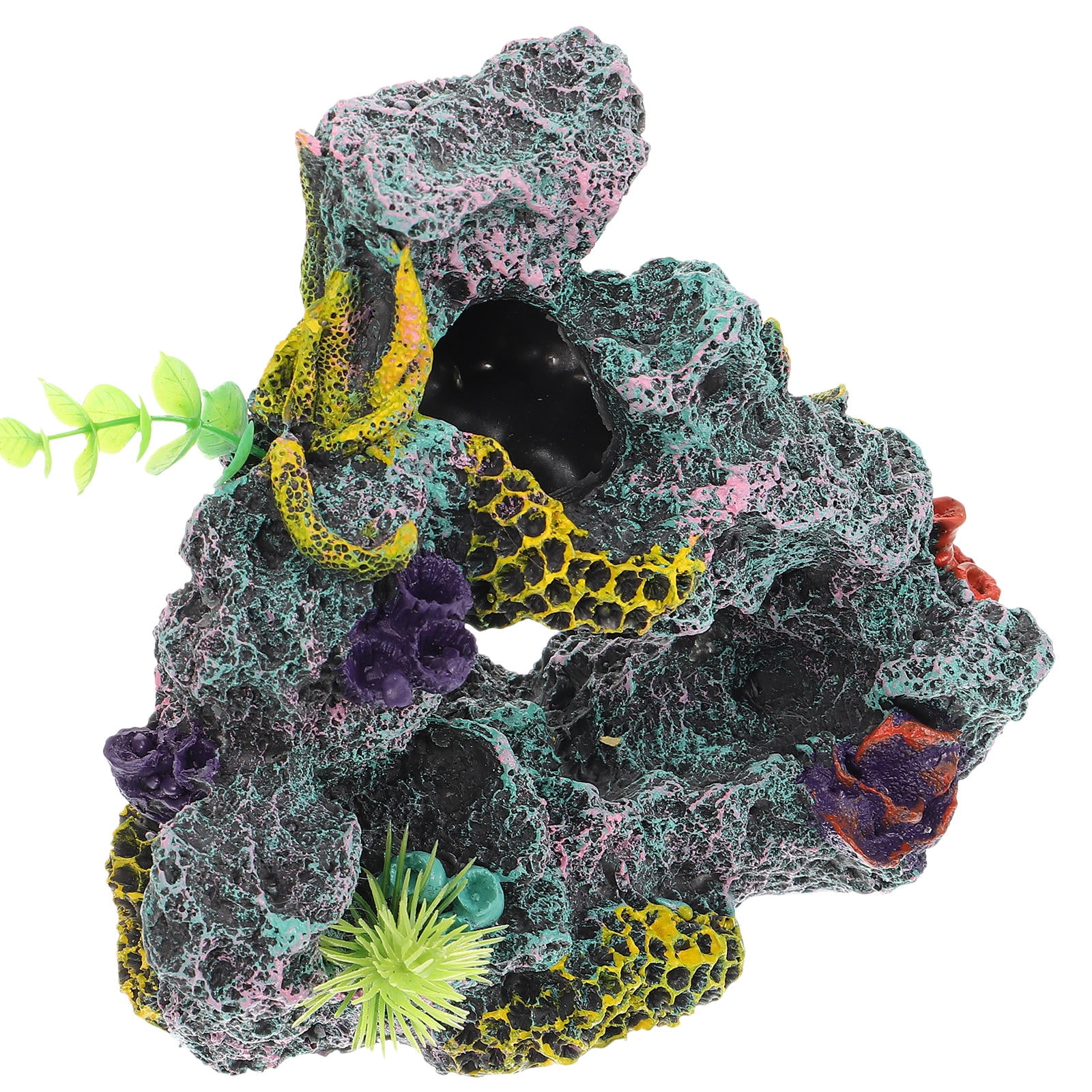 Curated visual reference: Small Coral Reef Tank Decoration Ideas Reference: Kontonty Aquarium Decorative Statues Coral Reef Aquarium Decor Multi