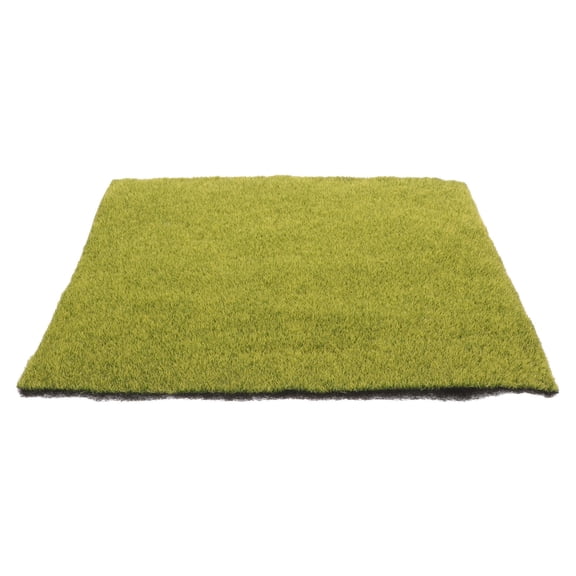 KONTONTY Olive Green Artificial Grass Wall Turf Decorative Fake Moss for Home and Garden
