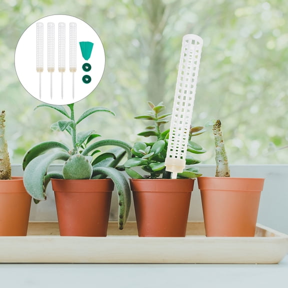 KONTONTY Assorted Color Plastic Plant Trellis for Indoor Outdoor Decor Climbing Plants Support 2 Sets