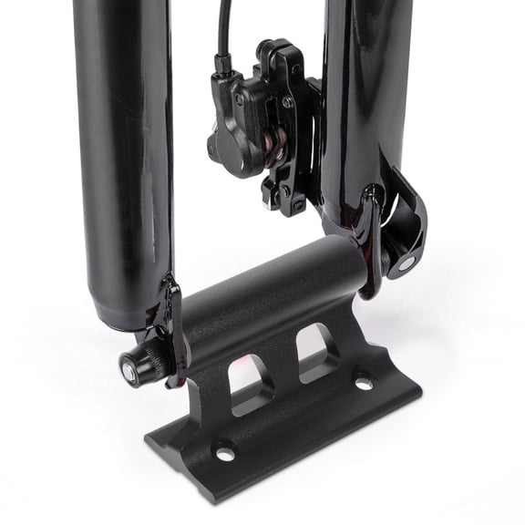 KONTONTY Front Bike Mount with Quick Release, Black Aluminum Alloy for Easy and Secure Transport
