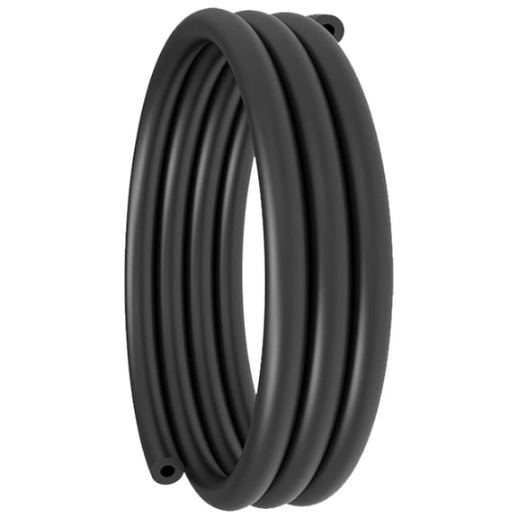 KONTONTY Black Foam Bike Brake Hose Wire Tube 1 Set Riding Replacement Part