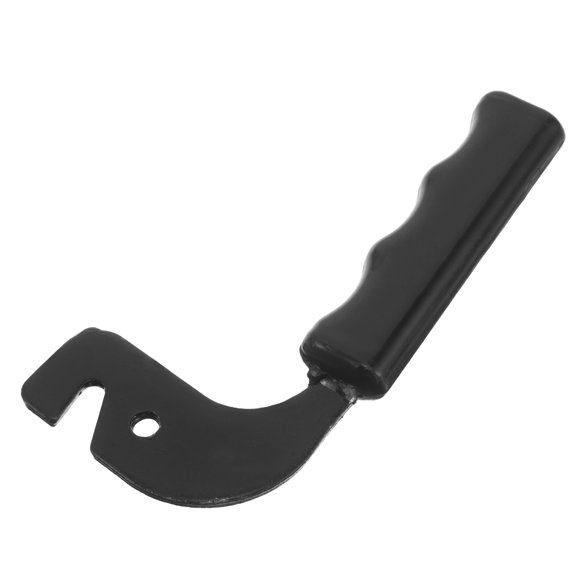 KONTONTY Black Heating Boiler Door Handle Replacement with Textured Grip and Wear Resistant Material