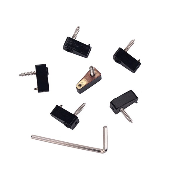 KONTONTY Electric Guitar Tremolo Block GA1120 Metal 1 Set Black