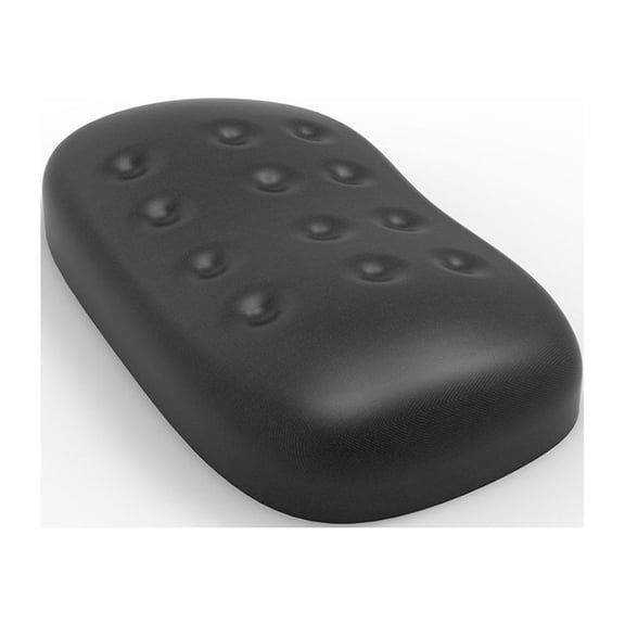 KONTONTY Black Mouse Cushion for Wrist Memory Foam Rest for 1Pcs