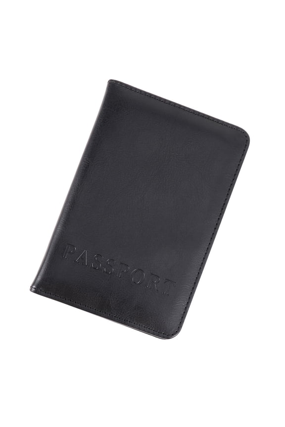Black Wallet Multi-Functional Travel Organizer with and Card Holder