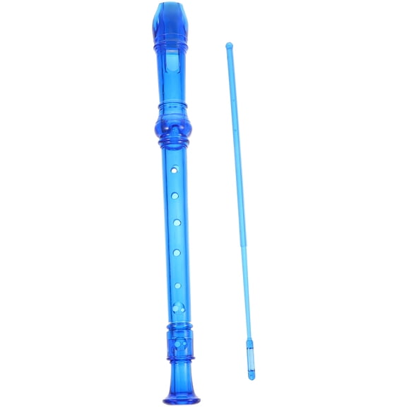 KONTONTY ABS Soprano Recorder for Kids, Lightweight 8-Hole Music Instrument, Portable Design, 73.5 cm Length for Beginners
