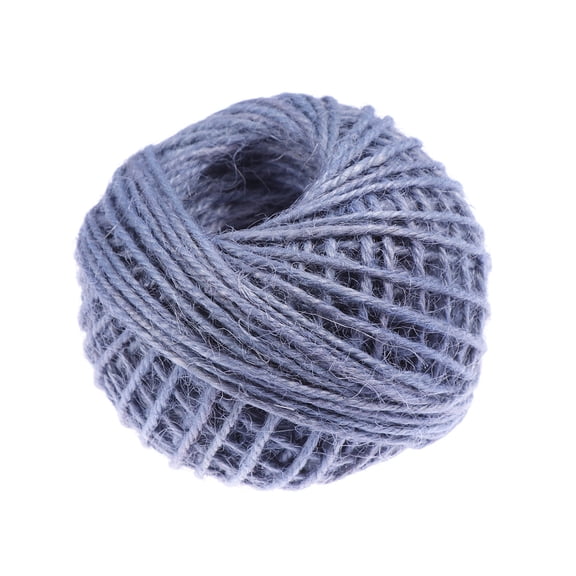 KONTONTY Grey Rope for Household Use, Scrapbook Art, Picture Display - 1 Roll