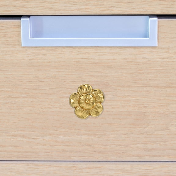 KONTONTY  Brass Wardrobe Handle Butterfly Drawer Knobs Handles Rustic Mother Golden