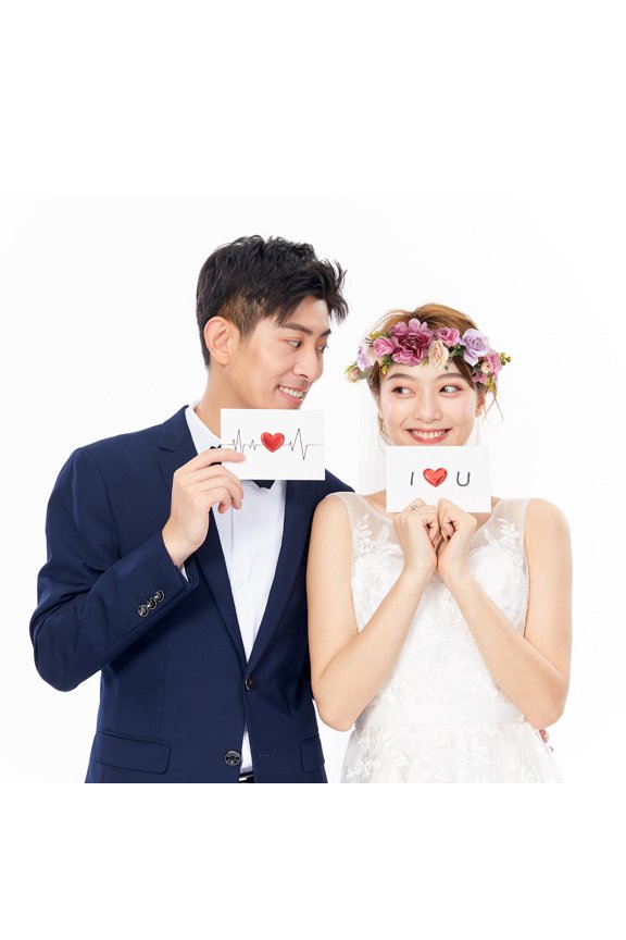 Bridal Flower Headband with Realistic Flowers Elegant Wedding Hair Accessory for Brides