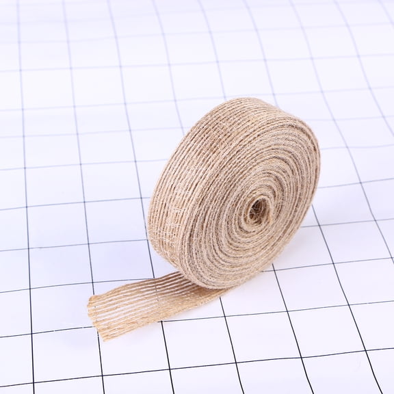 KONTONTY Brown Jute Rope for Special Occasions Weaving Web DIY Crafts 1Pcs