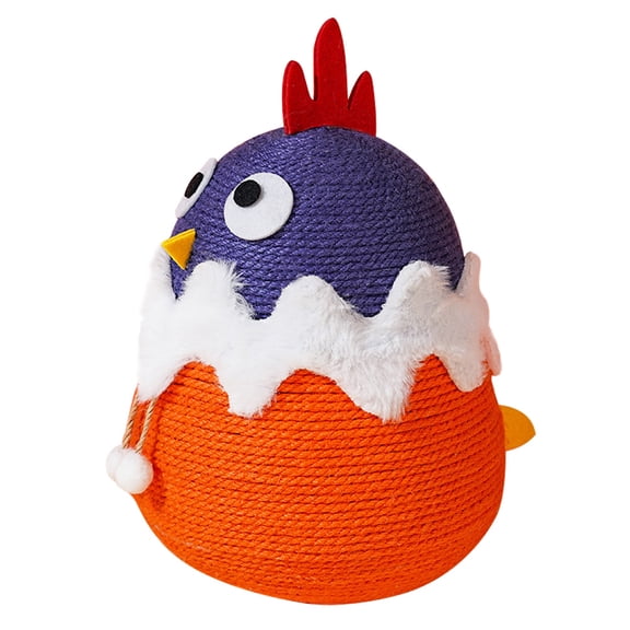 KONTONTY Cat Tumbler Toy for Indoor Play Assorted Color Synthetic Material Pet Use Safe and Durable