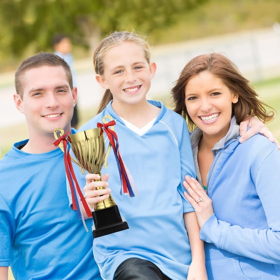 KONTONTY Championship League Trophy For Teams Metal Assorted Color 1Pack