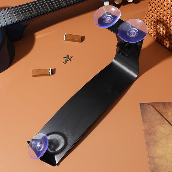 KONTONTY Classical Guitar Leg Support Rest Aluminum Black 1Pack for Musicians