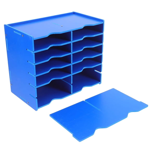 KONTONTY Classroom Cell Phone Organizer Office Phone Stand Storage Box For Phones Stylish And Practical Shelf Organizer For Office And Classroom