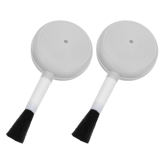 KONTONTY Light Grey Air Blower for Camera Lenses and Keyboards Compact Plastic Cleaner for Home Use 2pcs