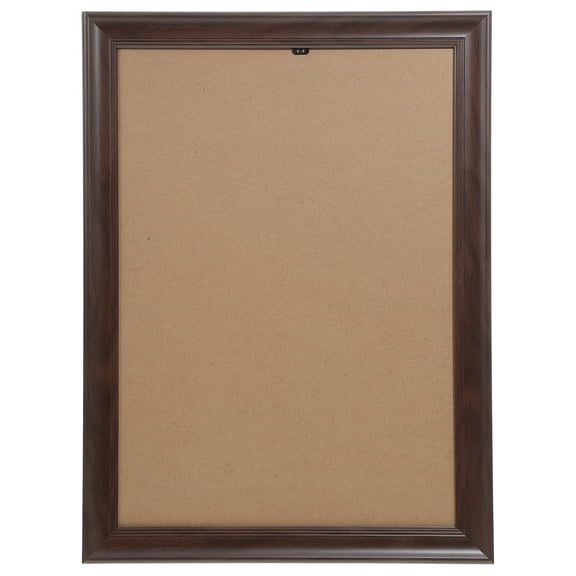KONTONTY Coffee Rustic Poster Frame for Photo Display Wall Mountable Large Size Design Suitable for A3 Sketches 90x60 cm