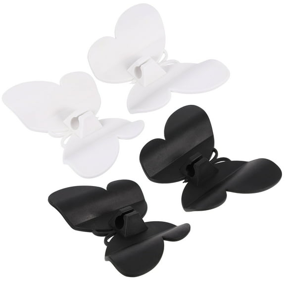 KONTONTY 4Pcs Cable Holder Plastic Assorted Color Modern Design for Kitchen Appliances