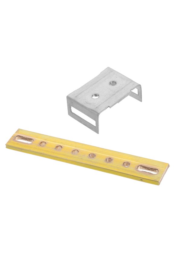 Copper Grounding Bus Bar Brass Terminal Block for Protection Industrial Ground Bar Heavy Duty Grounding Strip Electrical Grounding Block Assorted Color