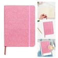 thumbnail image 1 of KONTONTY  Daily Writing Notebook Hard-sided Glitter Versatile with Bookmark, 1 of 8