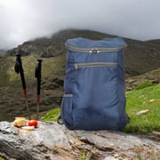 KONTONTY 30L Dark Lightweight Outdoor Backpack, Polyester Travel and Sports Storage Bag