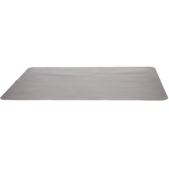 KONTONTY Dark Grey Silicone Pastry Mat Non-Stick Rolling Dough Kneading Pad for Kitchen Baking