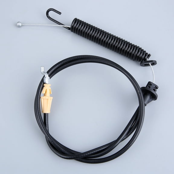 KONTONTY Clutch Control Cable Black Steel Rubber Install for Tractor