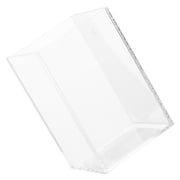 KONTONTY Clear Transparent Desktop Aquarium Fish Tank for Home Betta Fish Display and Small Aquatic Pets