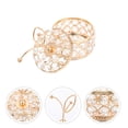 thumbnail image 1 of KONTONTY Creative Golden Crystal Keepsake Box for Home Jewelry Storage, 1 of 8