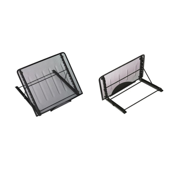 KONTONTY Drawing Board Stand Folding Tablet Foldable Laptop Holder Black